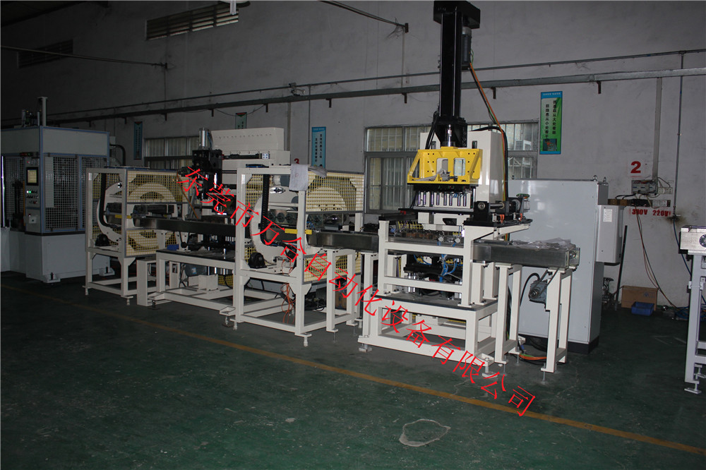 氣門下沉量檢測機和油封壓裝機（玉柴）